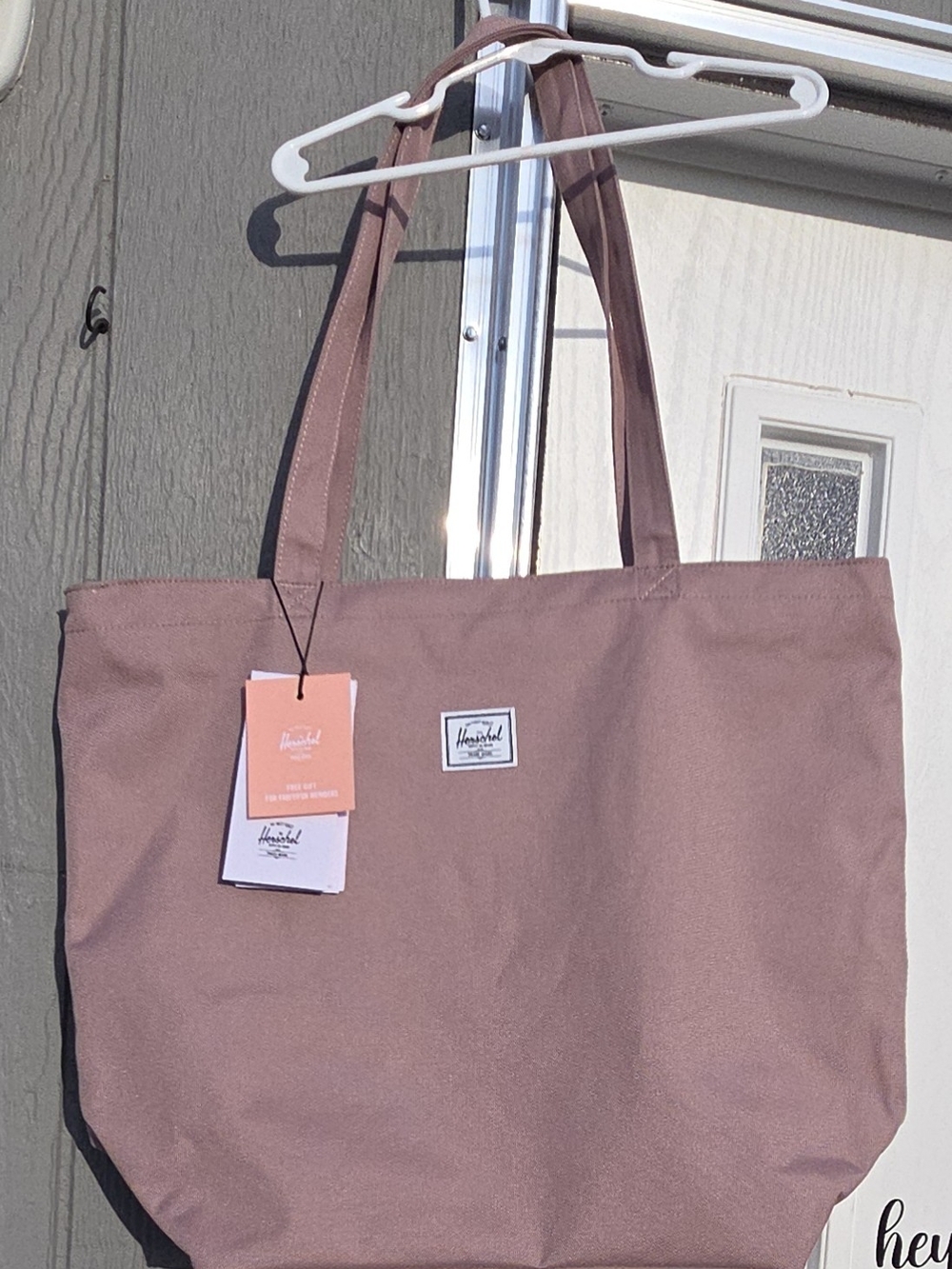 Herschel Supply Company Heritage Tote Bag in Dusty Rose